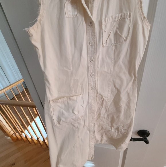 Bench button up distress dress - Picture 3 of 4